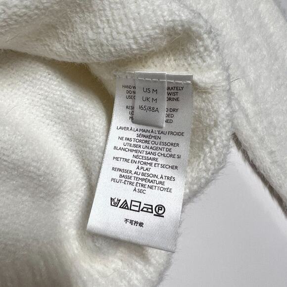 Urban Outfitters Fluffy Soft Crew Neck Sweater in Ivory - Picture 4 of 5